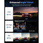 Caméra Auto 360° 4 Canaux Avant/Arrière/Intérieur, GPS, WiFi 5G, Vision Nuit, 160° Grand Angle, 128GB Inclus Caméra Auto 360° 4 Canaux Avant/Arrière/Intérieur, GPS, WiFi 5G, Vision Nuit, 160° Grand Angle, 128GB Inclus