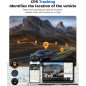 360° 4-Channel Dash Cam with GPS, 5G WiFi, Night Vision, 160° Wide, WDR, 24H Parking, 128GB Card Included 360° 4-Channel Dash Cam with GPS, 5G WiFi, Night Vision, 160° Wide, WDR, 24H Parking, 128GB Card Included