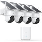 Caméras de Sécurité Extérieures Sans Fil Aosu 4 Caméras, Solaires, Vision Nocturne 2K, Panoramique 360° Caméras de Sécurité Extérieures Sans Fil Aosu 4 Caméras, Solaires, Vision Nocturne 2K, Panoramique 360°