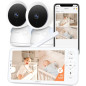 Moniteur Bébé ARENTI D3 - 2 Caméras 2K WiFi 6, Écran 5, Vision Nocturne, Détection Pleurs, App Smartphone Moniteur Bébé ARENTI D3 - 2 Caméras 2K WiFi 6, Écran 5, Vision Nocturne, Détection Pleurs, App Smartphone