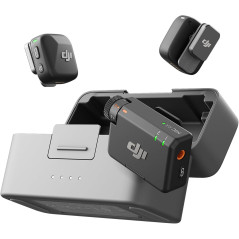 DJI Mic Mini Wireless Lavalier Mic for iPhone/Camera/Android – 48h Use