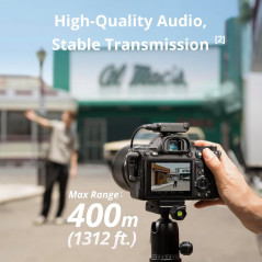 DJI Mic Mini Wireless Lavalier Mic for iPhone/Camera/Android – 48h Use