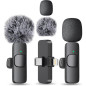 Microphone sans fil MAYBESTA Bluetooth Lavalier pour iPhone & Android - Clip pour YouTube, TikTok, Podcast Microphone sans fil MAYBESTA Bluetooth Lavalier pour iPhone & Android - Clip pour YouTube, TikTok, Podcast