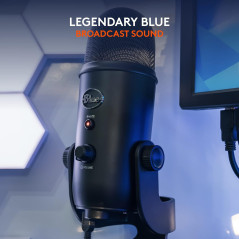 Micro Logitech Blue Yeti USB pour Streaming, Gaming & Podcast