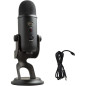 Logitech Blue Yeti USB Microphone for Gaming, Streaming, Podcasting, YouTube, Discord – Blackout Logitech Blue Yeti USB Microphone for Gaming, Streaming, Podcasting, YouTube, Discord – Blackout