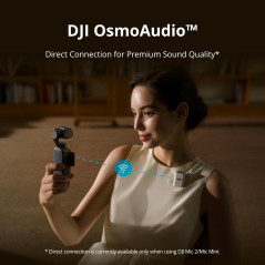 DJI Osmo Pocket 3 : Caméra Vlog 4K/120fps avec Stabilisation