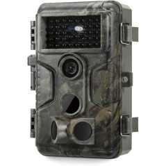 GardePro A3S Caméra de Chasse 64MP 1296p Vision Nocturne 100ft Sans Lueur Déclenchement Rapide 0.1s Étanche