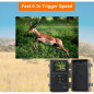 GardePro A3S Trail Camera 64MP 1296p HD, 100ft No Glow Night Vision, 0.1s Trigger, Waterproof, Motion Activated GardePro A3S Trail Camera 64MP 1296p HD, 100ft No Glow Night Vision, 0.1s Trigger, Waterproof, Motion Activated