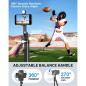 Kit Vlogging iPhone/Android 71 Trépied Selfie avec Lumière, Télécommande Sans Fil & Microphone Ajustable Kit Vlogging iPhone/Android 71 Trépied Selfie avec Lumière, Télécommande Sans Fil & Microphone Ajustable