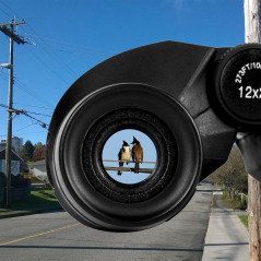 Occer 12x25 Waterproof Binoculars – High Power, Easy Focus for Outdoors