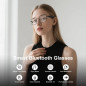 Lunettes Intelligentes Unisexes, Bluetooth, Anti-Lumière Bleue, Photochromiques et Polarisées avec Audio Lunettes Intelligentes Unisexes, Bluetooth, Anti-Lumière Bleue, Photochromiques et Polarisées avec Audio