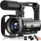 Caméra Vidéo 8K 88MP UHD WiFi Vlogging 18X Zoom, Vision Nocturne IR, Écran Tactile 3 + Accessoires Caméra Vidéo 8K 88MP UHD WiFi Vlogging 18X Zoom, Vision Nocturne IR, Écran Tactile 3 + Accessoires