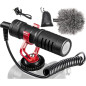 Movo VXR10 Universal Shotgun Microphone for DSLR, iPhone & Android with Shock Mount & Deadcat Windscreen Movo VXR10 Universal Shotgun Microphone for DSLR, iPhone & Android with Shock Mount & Deadcat Windscreen