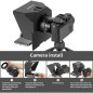 AMBITFUL Téléprompteur 7.5'' avec Trépied Tabletop, Support Téléphone Ajustable, Anneau Adaptateur Caméra AMBITFUL Téléprompteur 7.5'' avec Trépied Tabletop, Support Téléphone Ajustable, Anneau Adaptateur Caméra