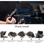 AMBITFUL 7.5'' Mini Teleprompter with Tabletop Tripod, Adjustable Phone Clip & Camera Ring for Streaming AMBITFUL 7.5'' Mini Teleprompter with Tabletop Tripod, Adjustable Phone Clip & Camera Ring for Streaming