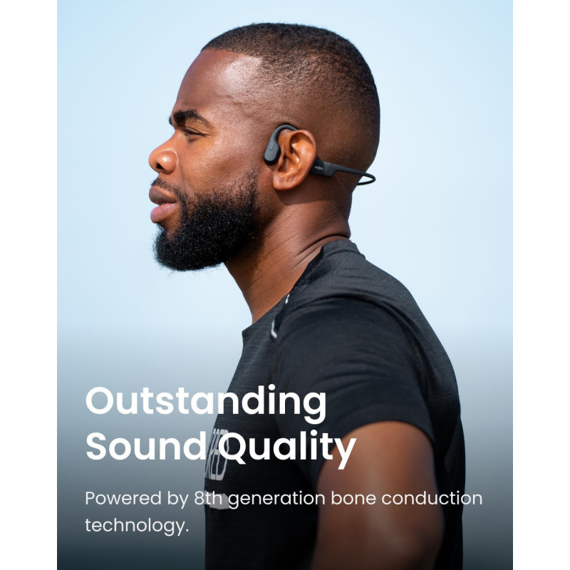 Casque SHOKZ OpenRun Bluetooth Sans Fil Sport Résistant à la Sueur