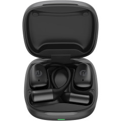 Écouteurs Raycon Essential Open Ear Bluetooth 6.0, Ultra-Légers, Confort, IPX4, 36h Autonomie (Noir)
