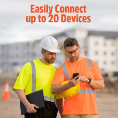 Solis Pro Hotspot 5G & Power Bank, Données Illimitées à Vie, 10GB Global, Wi-Fi 6E, 140+ Pays, Sans Contrat