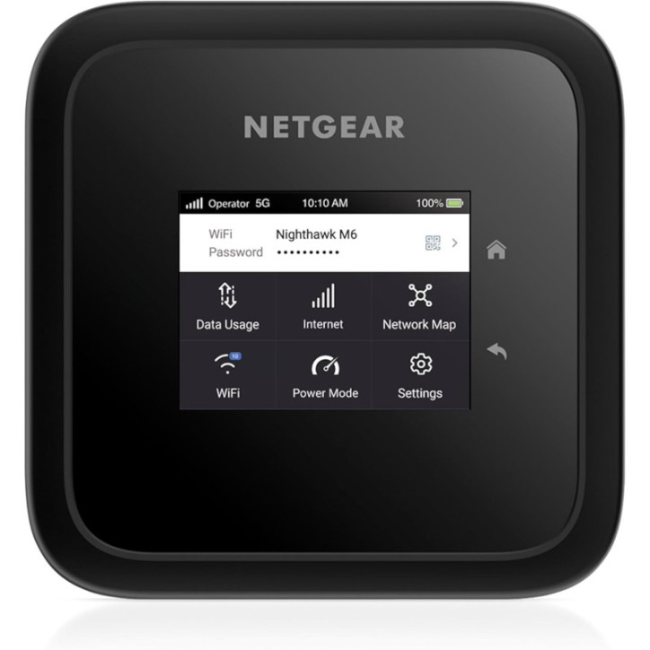 NETGEAR Nighthawk M6 5G Mobile Hotspot Router with SIM Slot, WiFi 6, 2.5Gbps, Unlocked for Verizon/AT&T/T-Mobile NETGEAR Nighthawk M6 5G Mobile Hotspot Router with SIM Slot, WiFi 6, 2.5Gbps, Unlocked for Verizon/AT&T/T-Mobile
