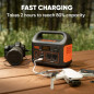 Jackery Explorer 300 – Station d'Énergie Portable 293Wh, Batterie Lithium, Générateur Solaire Optionnel
