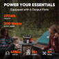 Jackery Explorer 300 Portable Power Station 293Wh Backup Battery Solar Generator for Outdoors Camping Jackery Explorer 300 Portable Power Station 293Wh Backup Battery Solar Generator for Outdoors Camping