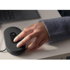 Enceinte USB-C Microsoft Teams, Micro Réducteur de Bruit, Compact