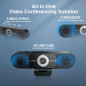 EMEET C980 PRO 3-in-1 4K Webcam with Mic, Speaker, 60°-98° Wide Angle, Noise Cancel Mics, Privacy Cover EMEET C980 PRO 3-in-1 4K Webcam with Mic, Speaker, 60°-98° Wide Angle, Noise Cancel Mics, Privacy Cover