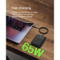 Belkin Power Bank 20000mAh 65W, Chargeur Portable 3 Ports USB-C & USB-A pour Laptop, iPhone, MacBook, iPad, Samsung - Noir Belkin Power Bank 20000mAh 65W, Chargeur Portable 3 Ports USB-C & USB-A pour Laptop, iPhone, MacBook, iPad, Samsung - Noir