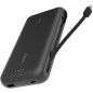 Belkin 20000mAh Portable Charger with Integrated Cable, 30W Fast USB-C PD Power Bank - Black Belkin 20000mAh Portable Charger with Integrated Cable, 30W Fast USB-C PD Power Bank - Black