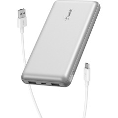 Belkin Power Bank 20000mAh USB-C 15W Silver - iPhone, Samsung