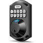 Serrure Biométrique TEEHO TE002 - Clavier Électronique, Sans Clé, Auto-verrouillage, Noir Mat Serrure Biométrique TEEHO TE002 - Clavier Électronique, Sans Clé, Auto-verrouillage, Noir Mat