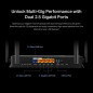 TP-Link Archer BE230 Wi-Fi 7 Router BE3600 | Dual-Band, 4-Stream, 2.5G+3x1G Ports, USB 3.0, Quad-Core, VPN TP-Link Archer BE230 Wi-Fi 7 Router BE3600 | Dual-Band, 4-Stream, 2.5G+3x1G Ports, USB 3.0, Quad-Core, VPN