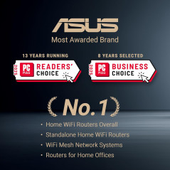 Routeur ASUS RT-AX1800S WiFi 6, Sécurité, VPN Intégré