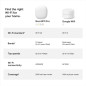 Google Nest WiFi Pro 6E - Système Wi-Fi Maillé Maison - Pack 3 - Couverture Totale - Vitesse Rapide - Snow Google Nest WiFi Pro 6E - Système Wi-Fi Maillé Maison - Pack 3 - Couverture Totale - Vitesse Rapide - Snow