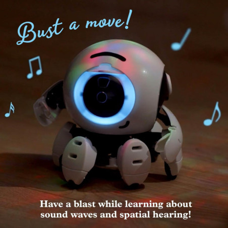 Thames & Kosmos Hero : Kit Robot STEM réactif au son, exploration ingénierie et technologie sonore éducative