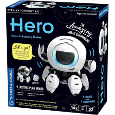 Thames & Kosmos Hero: Sound-Sensing Robot STEM Kit for Kids' Learning