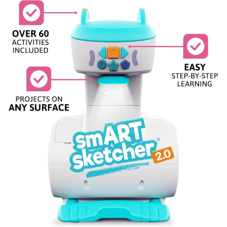 Flycatcher Smart Sketcher 2.0 – Projecteur de dessin éducatif pour enfants dès 5 ans, cadeau Noël Flycatcher Smart Sketcher 2.0 – Projecteur de dessin éducatif pour enfants dès 5 ans, cadeau Noël