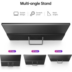Yxk Moniteur Portable 15.6 1080P USB-C HDMI Ultra-Mince Gaming