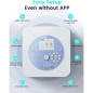 42-Day Automatic Pill Dispenser with App & LCD, Digital Lock, Alerts – Safe Organizer for Seniors (3-Tray, White) 42-Day Automatic Pill Dispenser with App & LCD, Digital Lock, Alerts – Safe Organizer for Seniors (3-Tray, White)