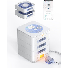 42-Day Automatic Pill Dispenser with App, LCD, Alerts – Safe & Secure