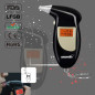 Alcootest numérique GREENWON avec écran LCD, alerte sonore, porte-clés portable et embout de rechange, noir Alcootest numérique GREENWON avec écran LCD, alerte sonore, porte-clés portable et embout de rechange, noir