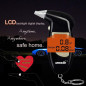 GREENWON Portable Digital Breathalyzer Keychain - Battery Powered Alcohol Tester with LCD & Audible Alert GREENWON Portable Digital Breathalyzer Keychain - Battery Powered Alcohol Tester with LCD & Audible Alert