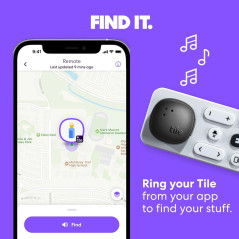 Tile Life360 Essentials - Traceurs Bluetooth 4-Pack iOS/Android