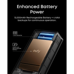 Serrure Eufy FamiLock S3 Max - Reconnaissance Veine de Paume