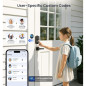 Veise VE017 Fingerprint Smart Door Lock, 7-in-1 Keyless Entry, App Control, Auto Lock, Matte Black Veise VE017 Fingerprint Smart Door Lock, 7-in-1 Keyless Entry, App Control, Auto Lock, Matte Black