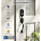 Veise VE017 Fingerprint Smart Door Lock, 7-in-1 Keyless Entry, App Control, Auto Lock, Matte Black Veise VE017 Fingerprint Smart Door Lock, 7-in-1 Keyless Entry, App Control, Auto Lock, Matte Black