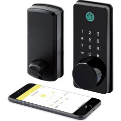 LOCKSTAR® Serrure Intelligente • Entrée Sans Clé • APP & Empreinte