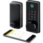 LOCKSTAR® Serrure Intelligente sans Clé • App, Empreinte, Code, Carte, Clé, Compatible Maison Connectée LOCKSTAR® Serrure Intelligente sans Clé • App, Empreinte, Code, Carte, Clé, Compatible Maison Connectée