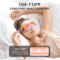 Appareil de Massage des Yeux avec Chaleur, Musique, Compression - Soulagement Migraine et Fatigue Oculaire