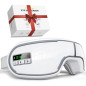 Appareil de Massage des Yeux avec Chaleur, Musique, Compression - Soulagement Migraine et Fatigue Oculaire